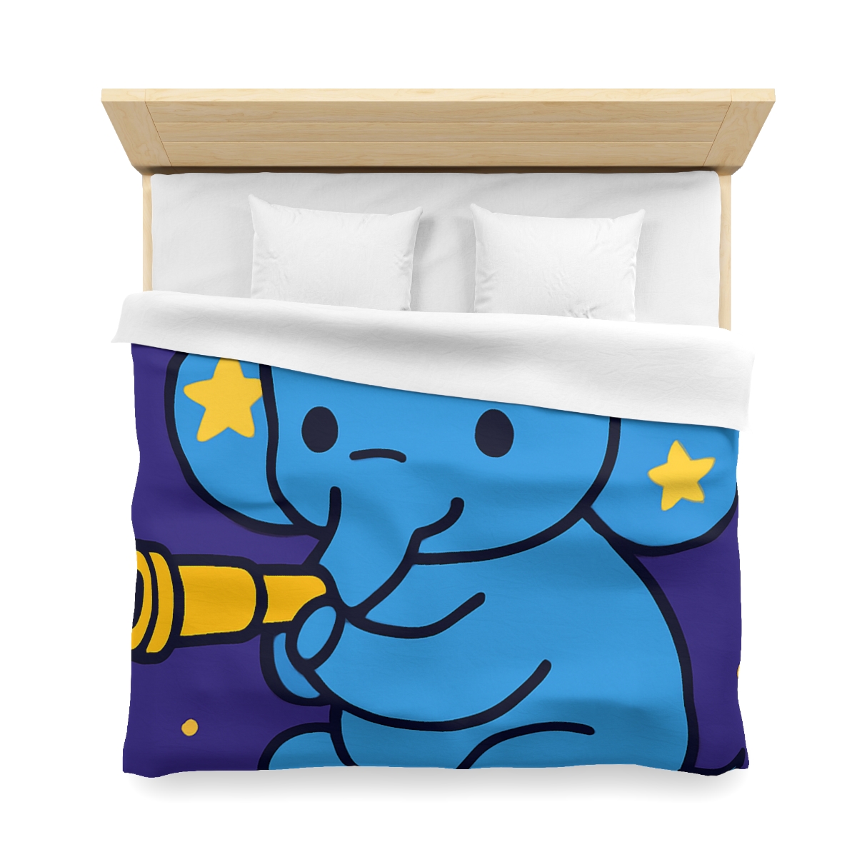 Starlight Safari Elephant personalized bedding duvets