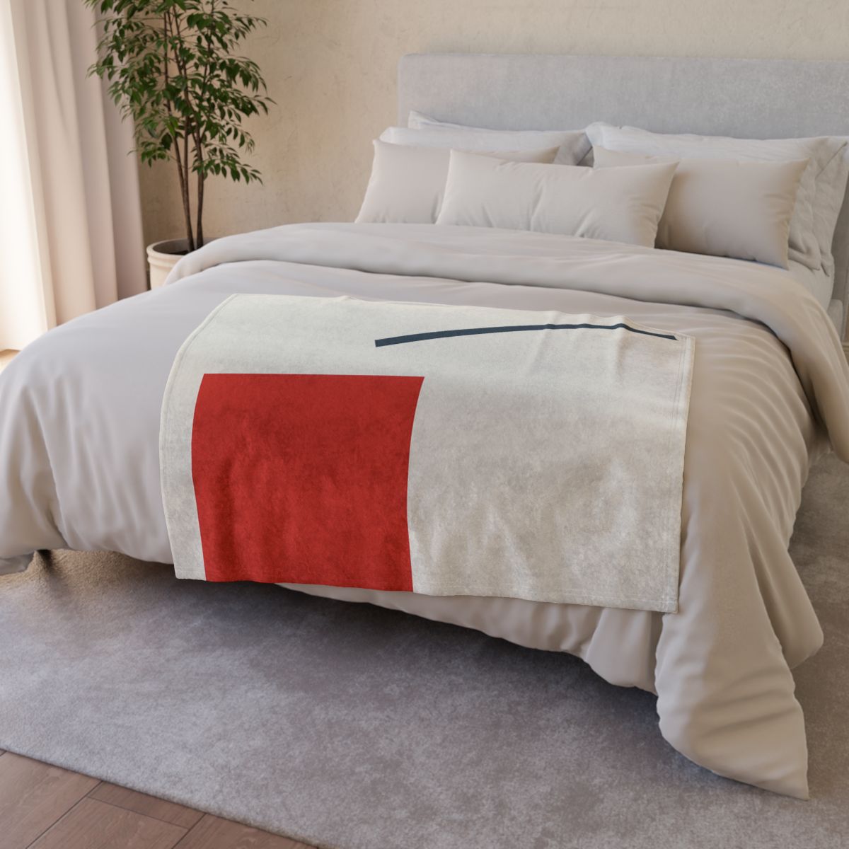 Diagonal Square And Bar Balance unique gift blanketscustom blankets