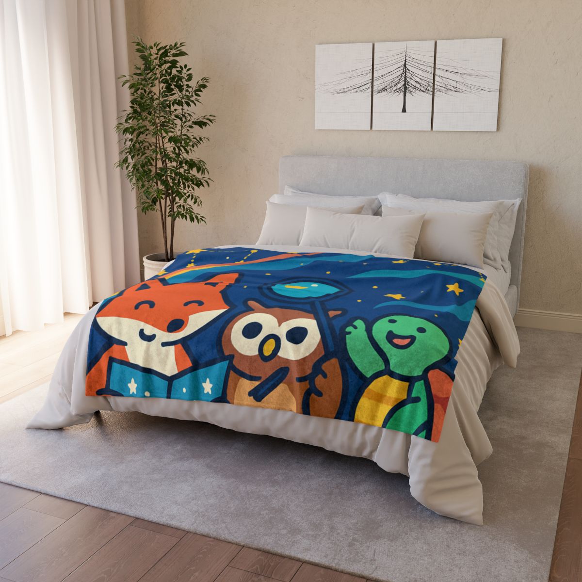 Stellar Science Safari warm winter blankets