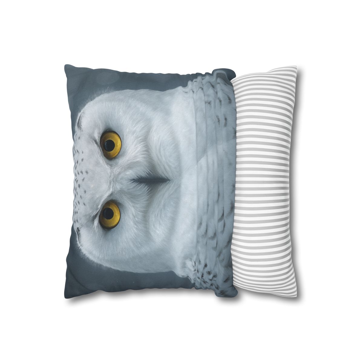 Midnight Watch Snowy Owl trendy patterned pillow cases