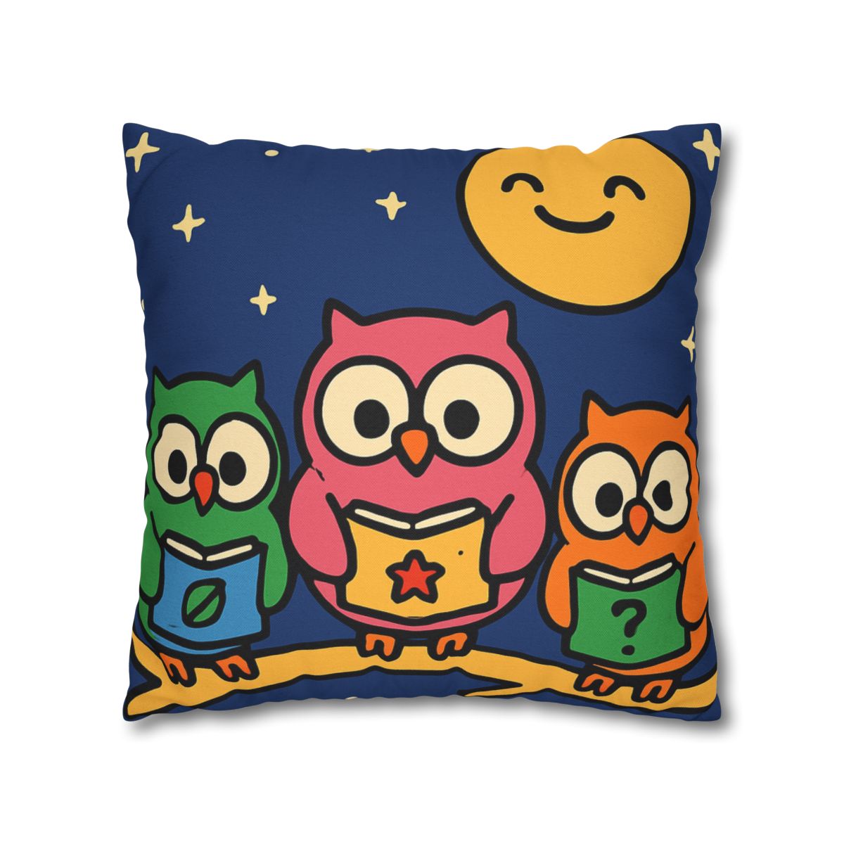 Galaxy Garden Of Curious Owls unique gift pillow cases