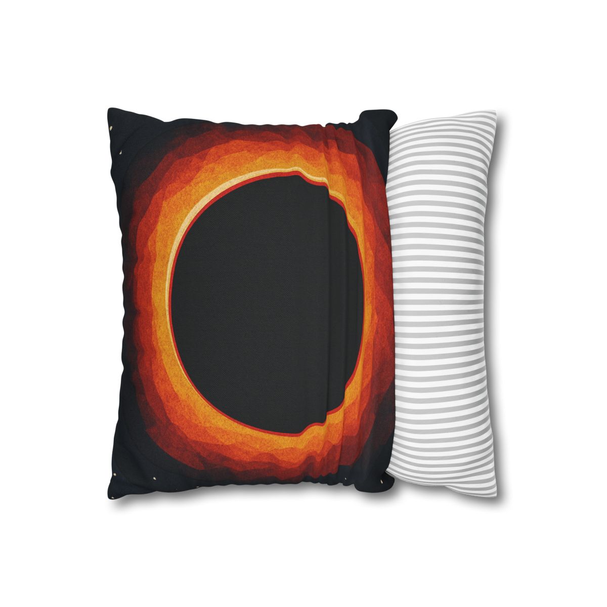 Event Horizon Paper Cut Silhouette trendy patterned pillow cases