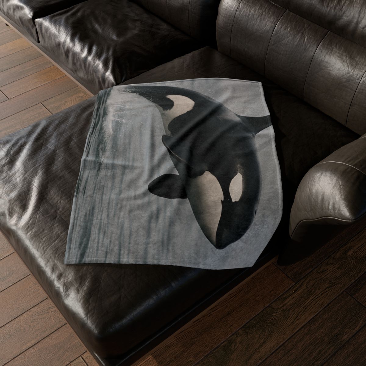 Tidal Monarch Orca warm winter blankets