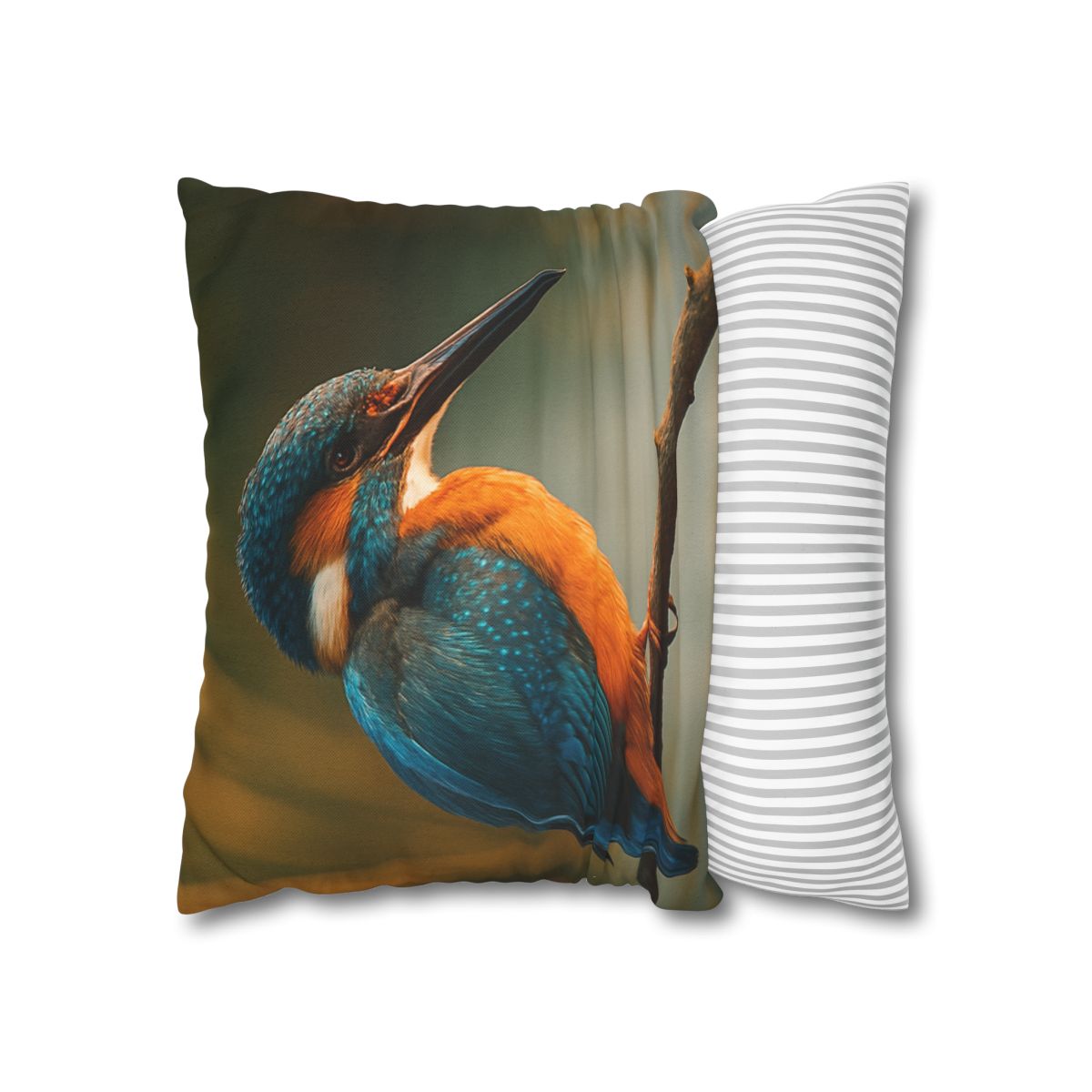 Aurora Splash Common Kingfisher comfortable bedding pillow covers