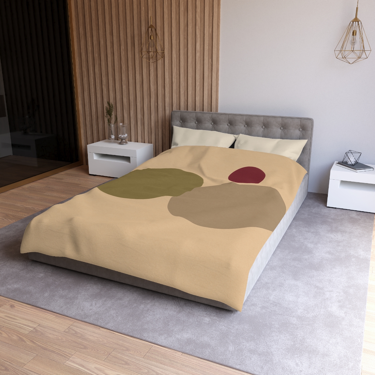 Three Circles With Shared Edge stylish duvet covers