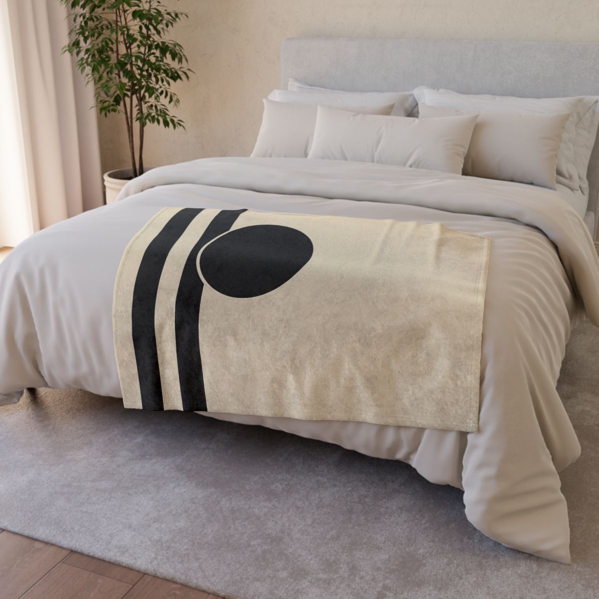 Three Bar Eclipse Grid warm winter blankets