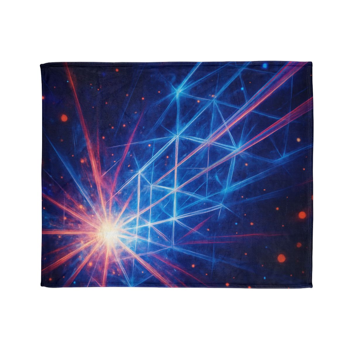 Starburst Lattice Bloom trendy patterned blankets