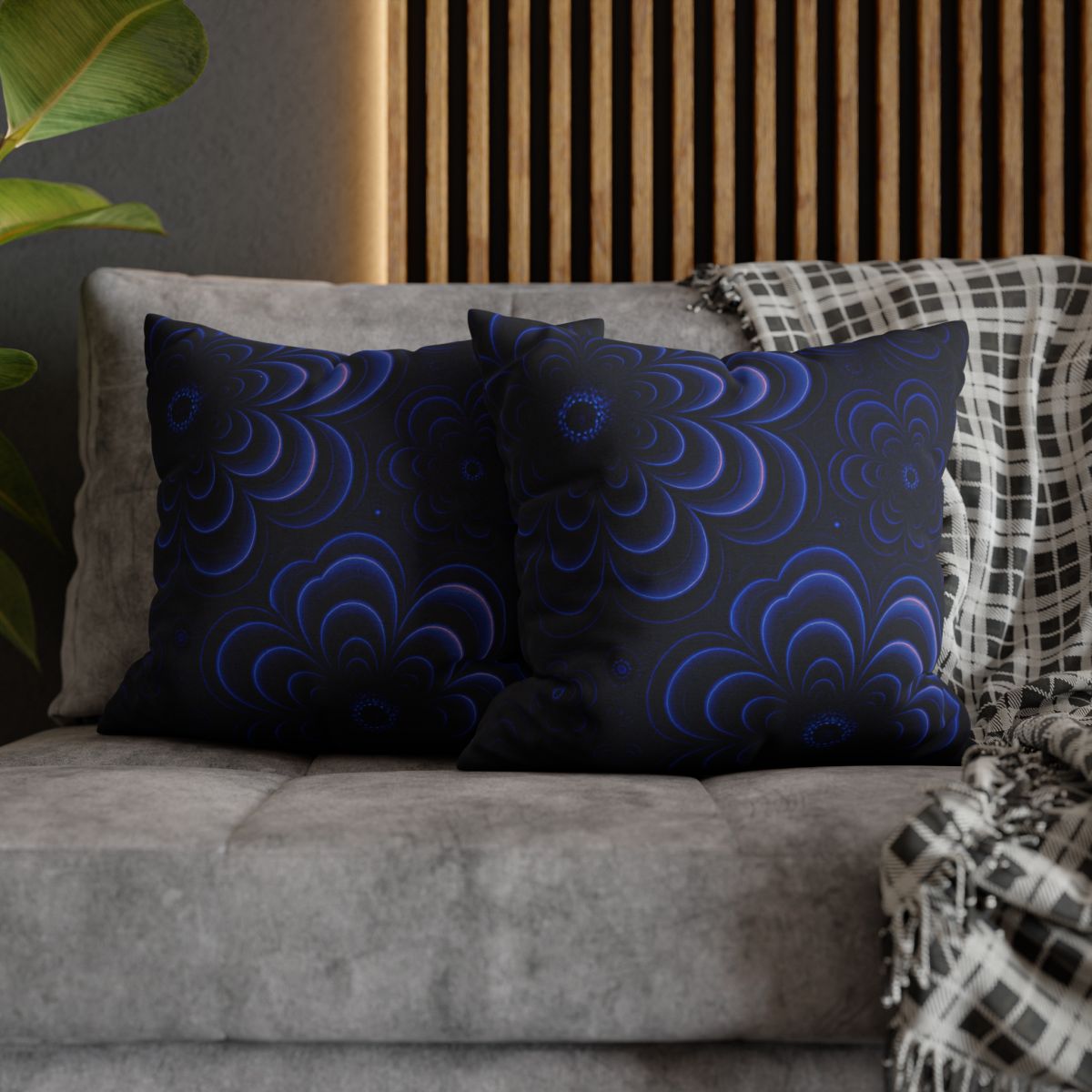 Bloom Ripple Interference stylish decorative pillowcases