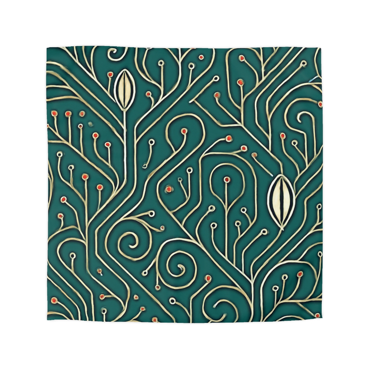 Vine Circuit Filigree duvets for gifts