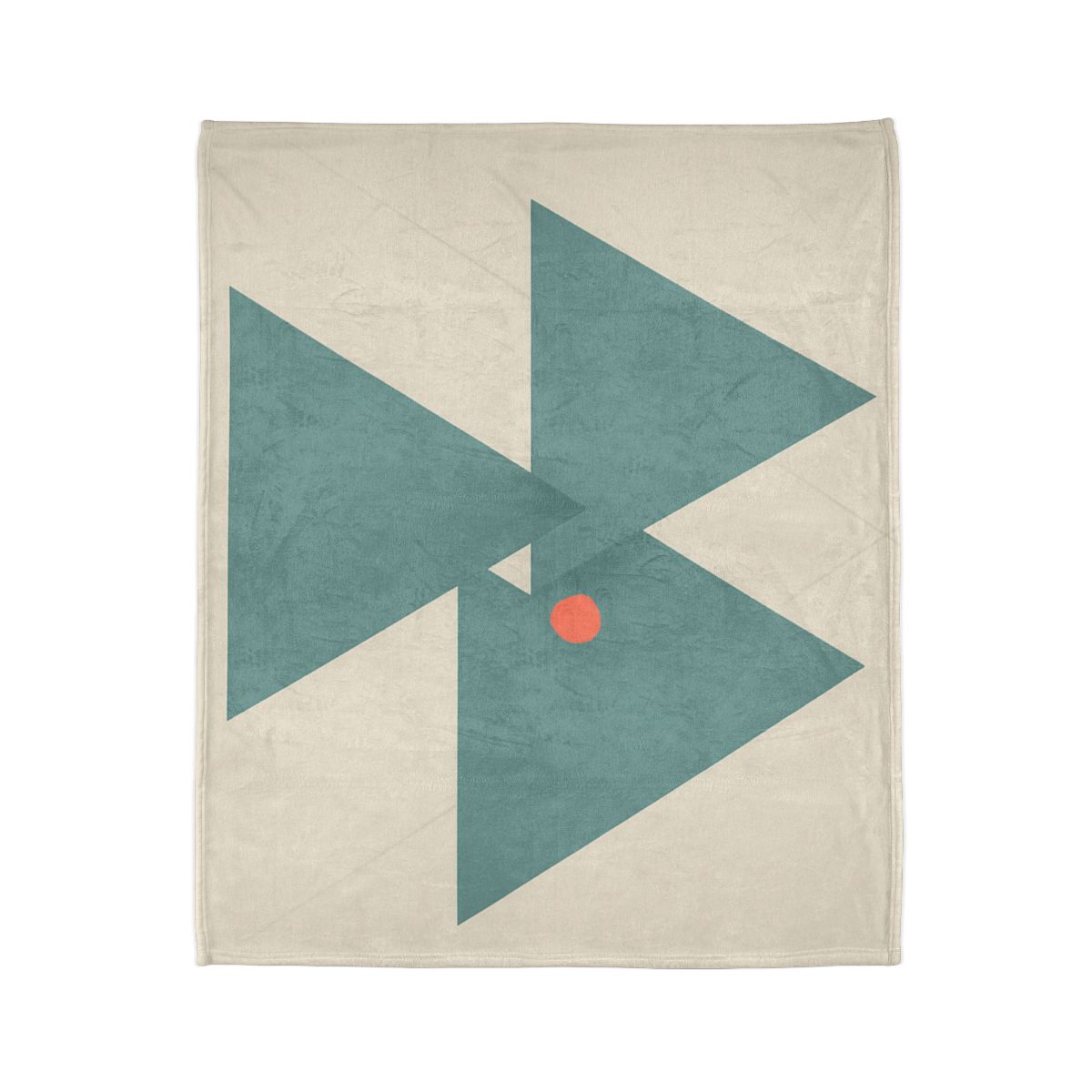 Triangular Cluster With Accent Dot designer printed blankets