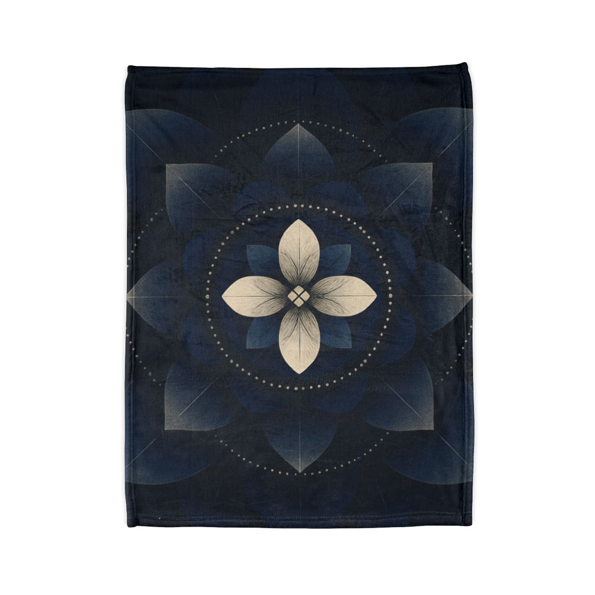 Petal Eclipse Mandala decorative home blankets