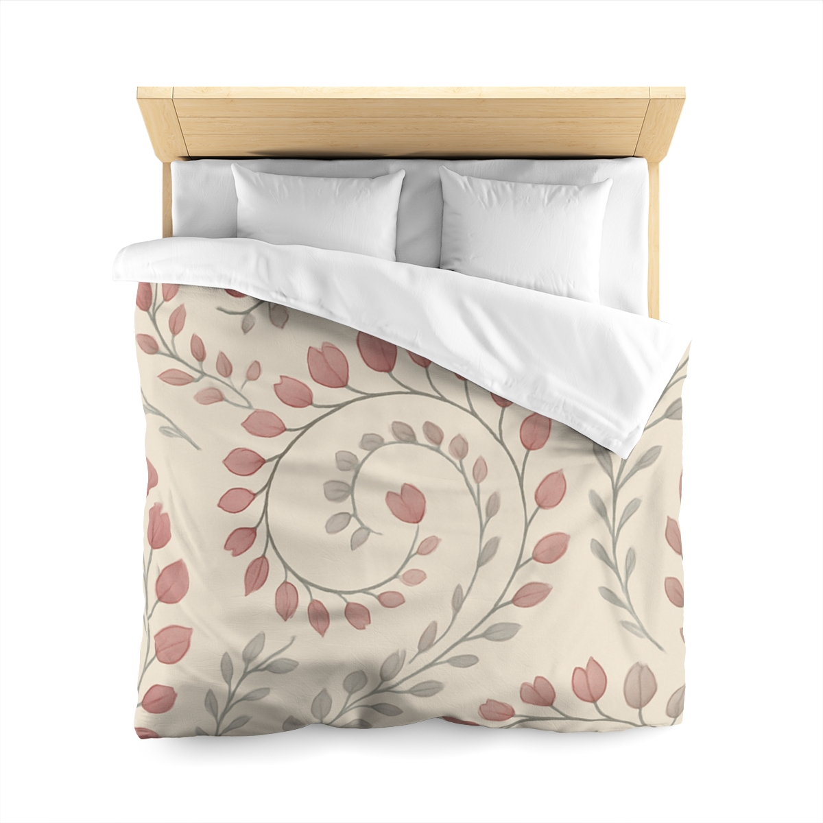 Bud Spiral Cascade custom duvets