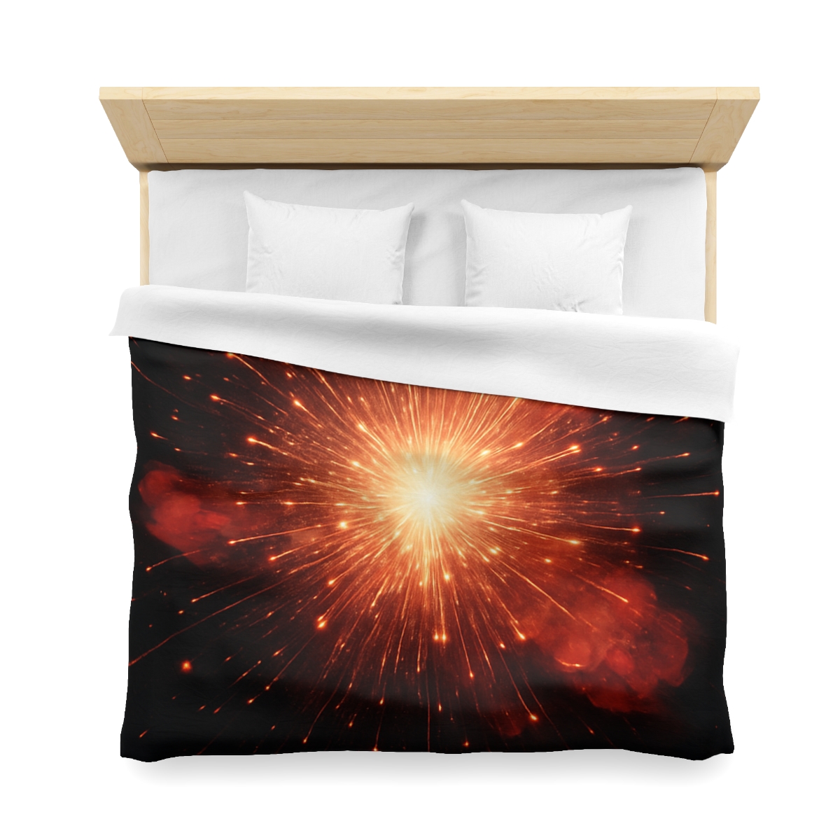 Starburst Ember Bloom unique patterned duvets