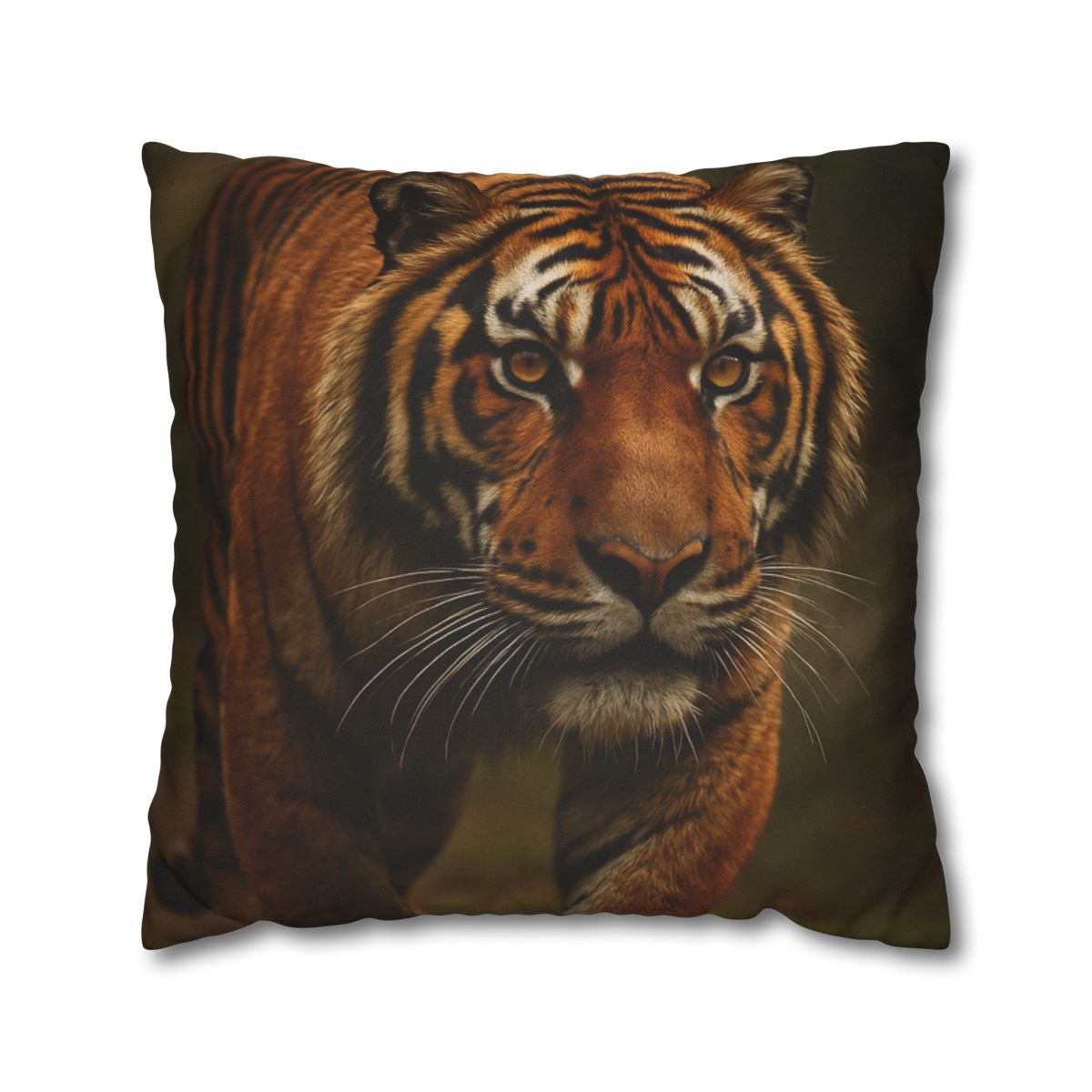 Forest Stalker Bengal Tiger trendy patterned pillow cases