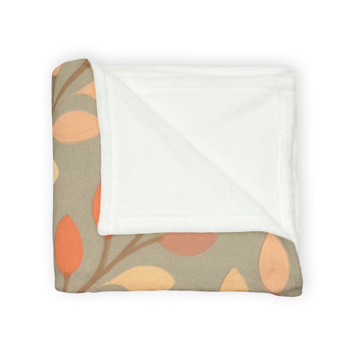 Bud Spiral Cascade soft fleece blankets