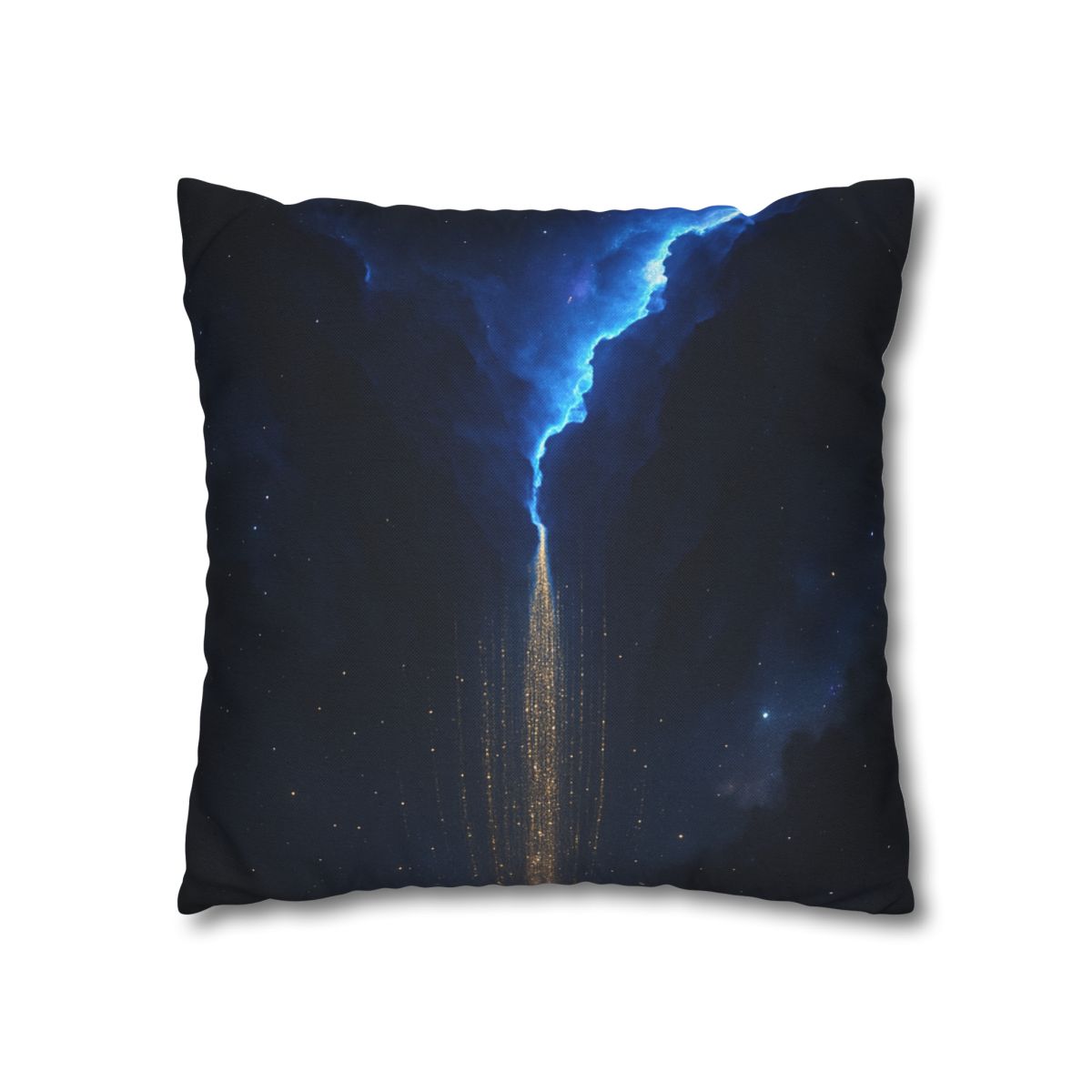 Luminous Rift Starfall stylish decorative pillowcases
