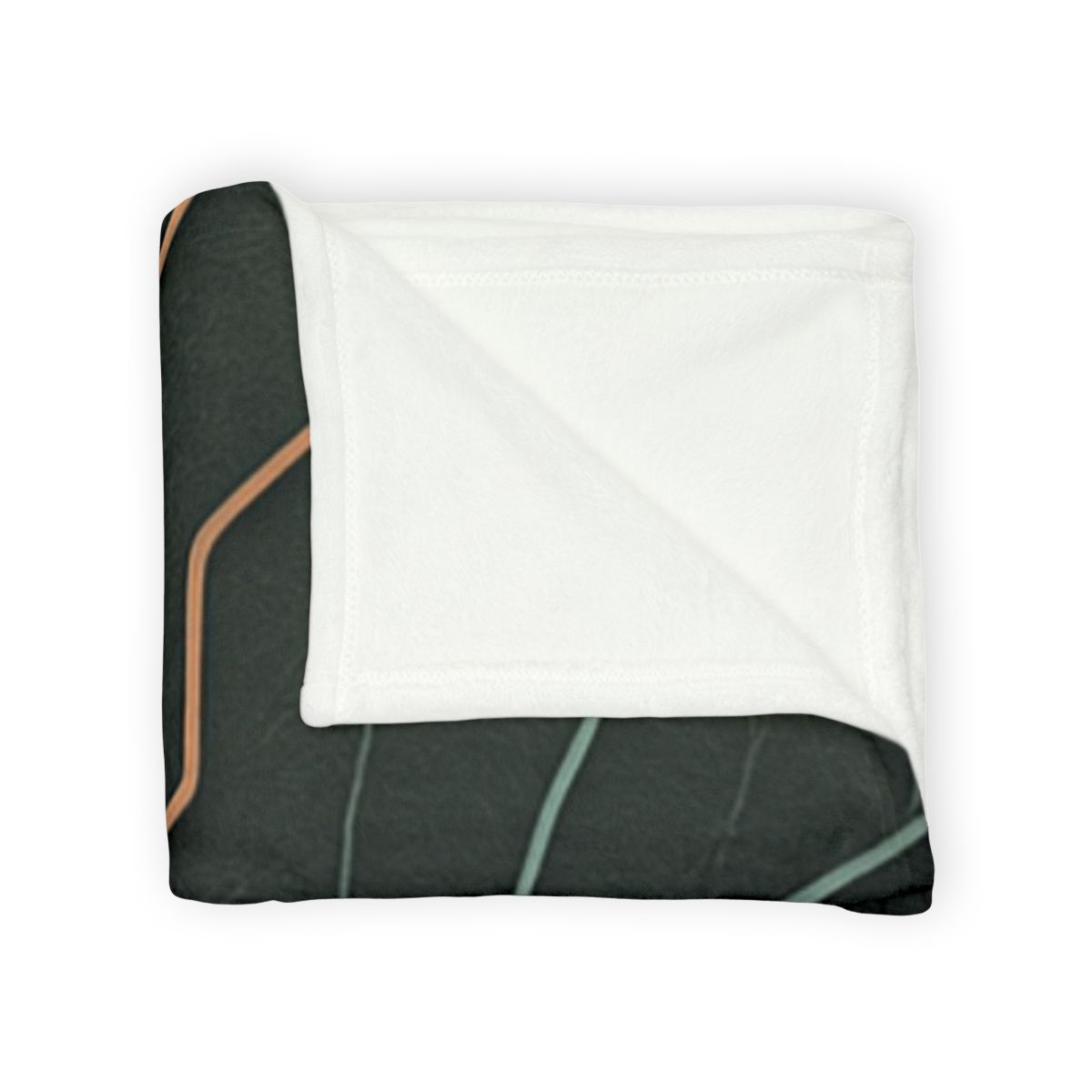 Leaf Vein Circuitry designer printed blankets