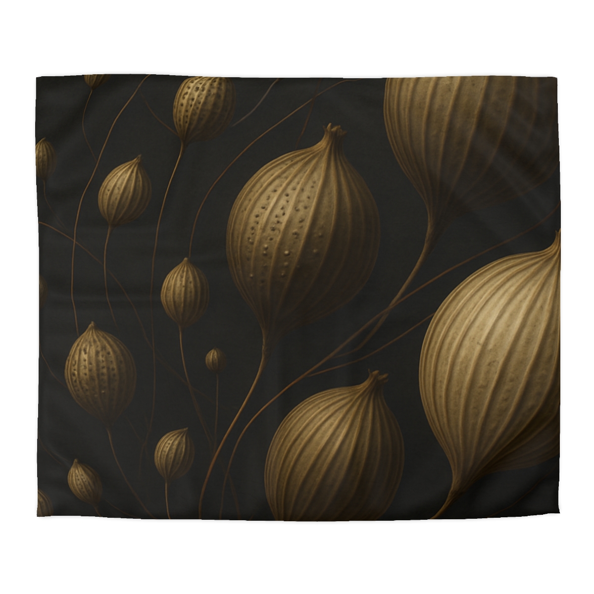 Seed Pod Orbital Cluster duvets for gifts