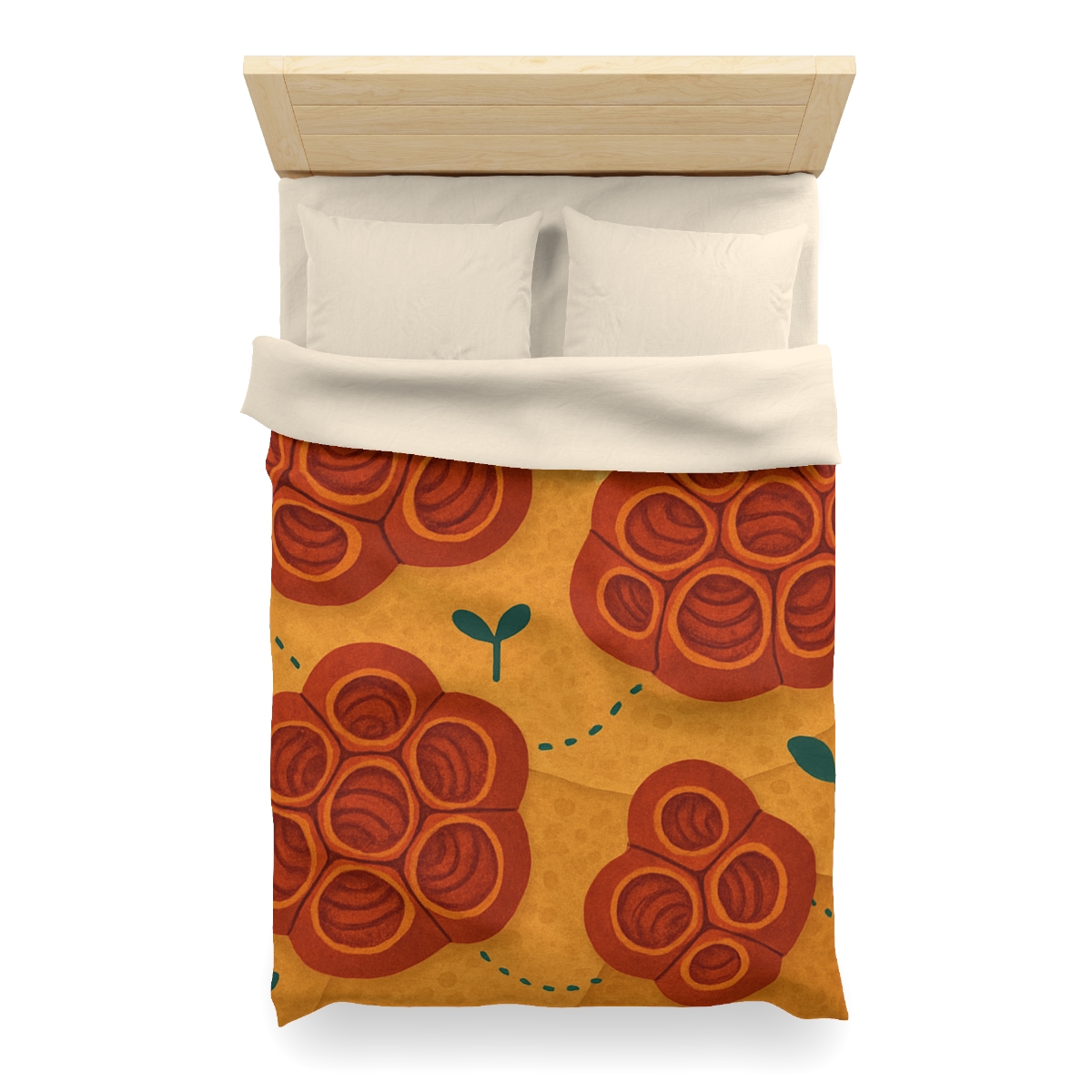 Seed Pod Mosaic soft comforter duvets