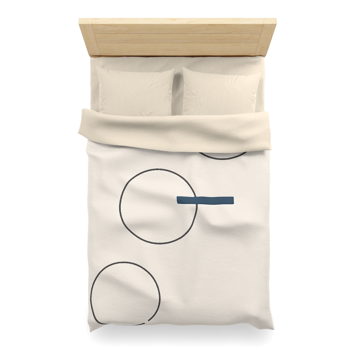 Orbit Gap Triptych custom duvets