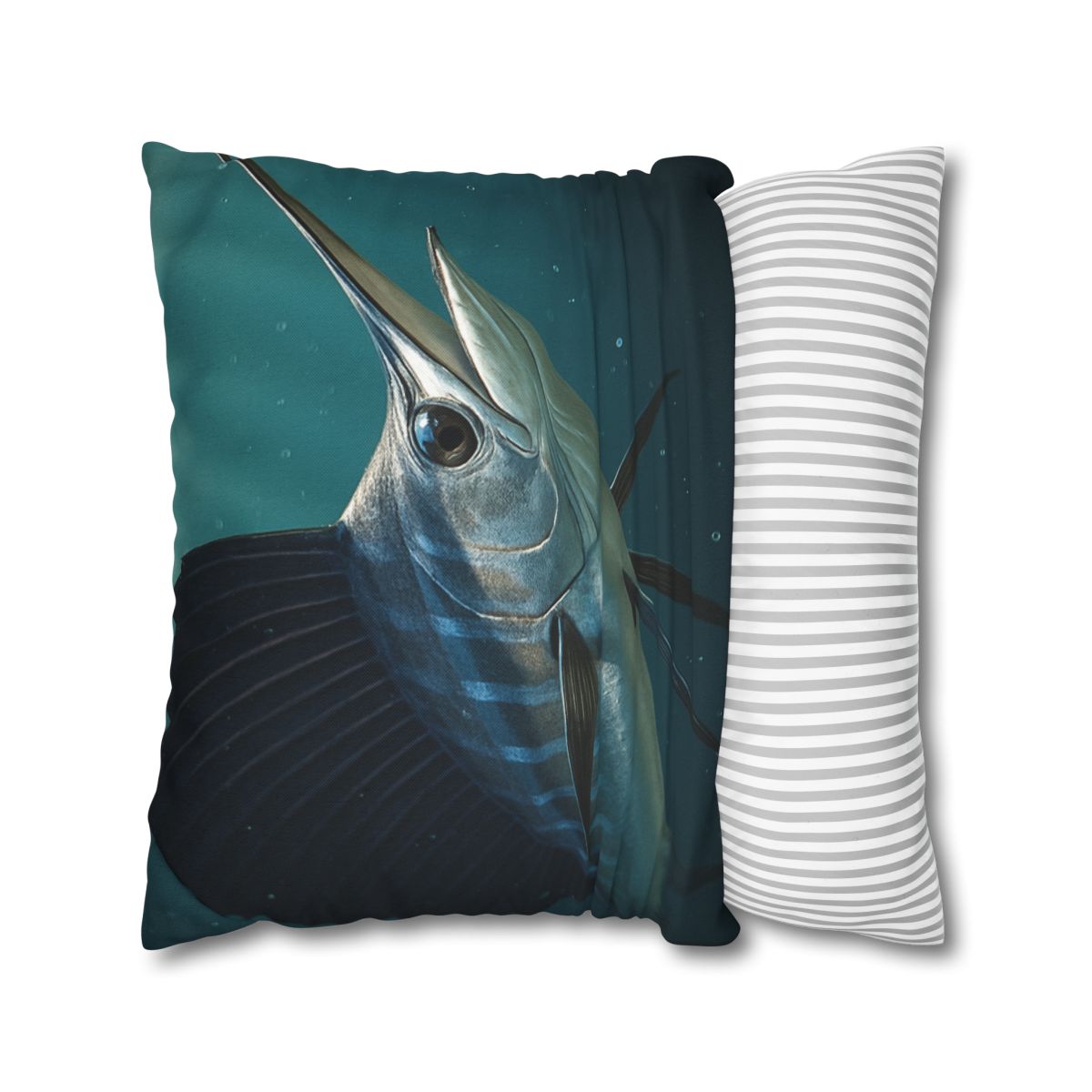 Nebula Flash Sailfish designer print pillow cases