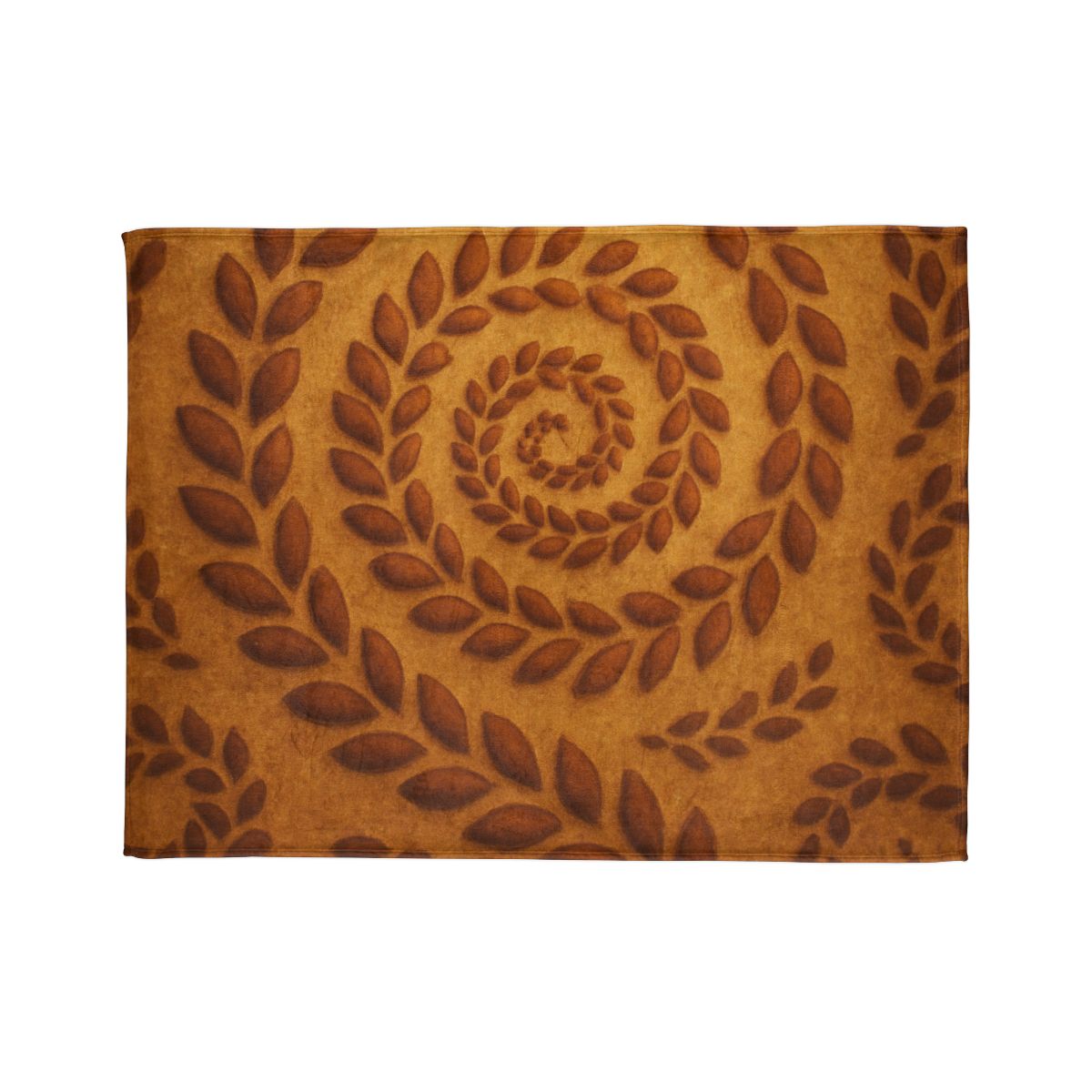 Spiral Seed Pod Chorus decorative home blankets