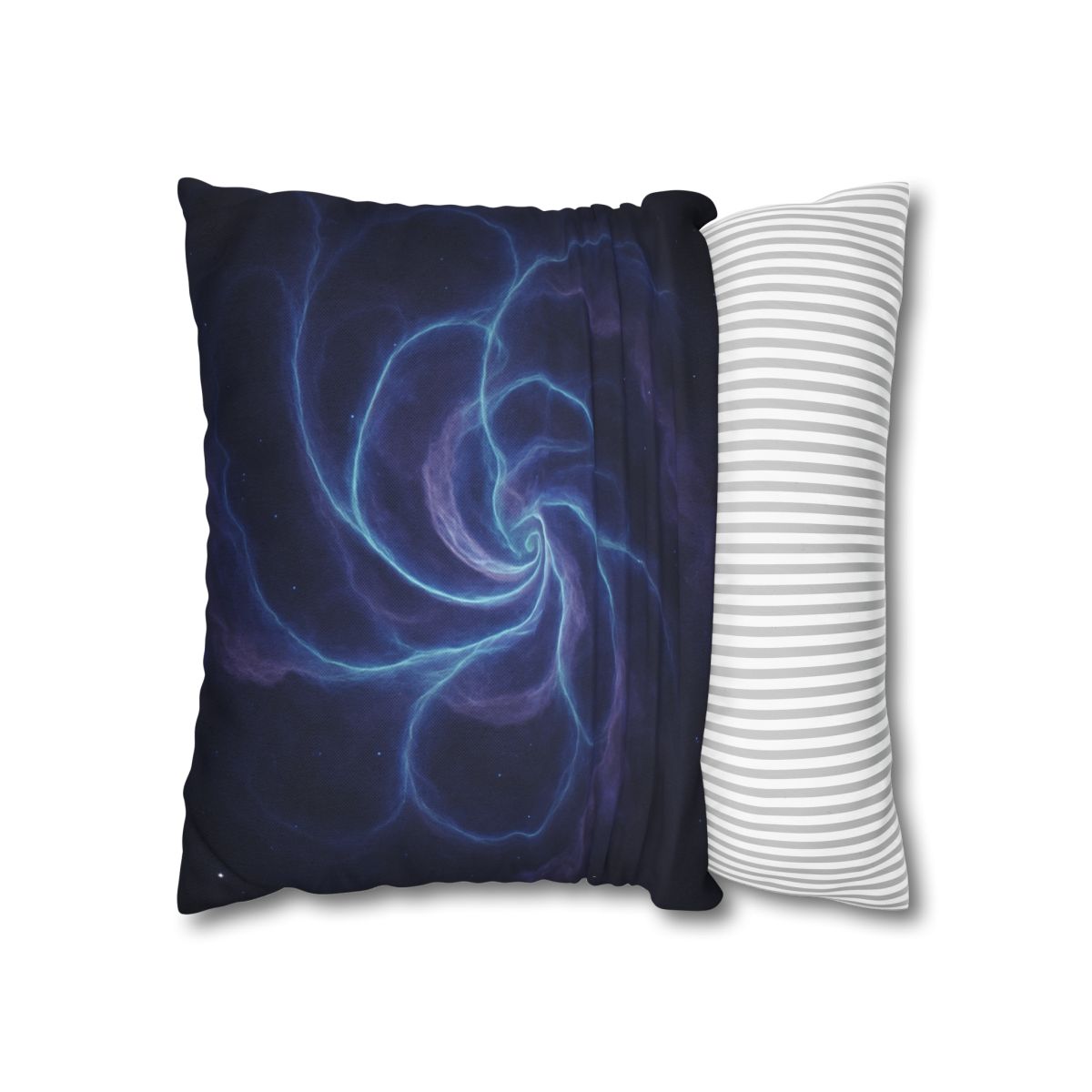 Nebula Spiral Lattice personalized pillow covers