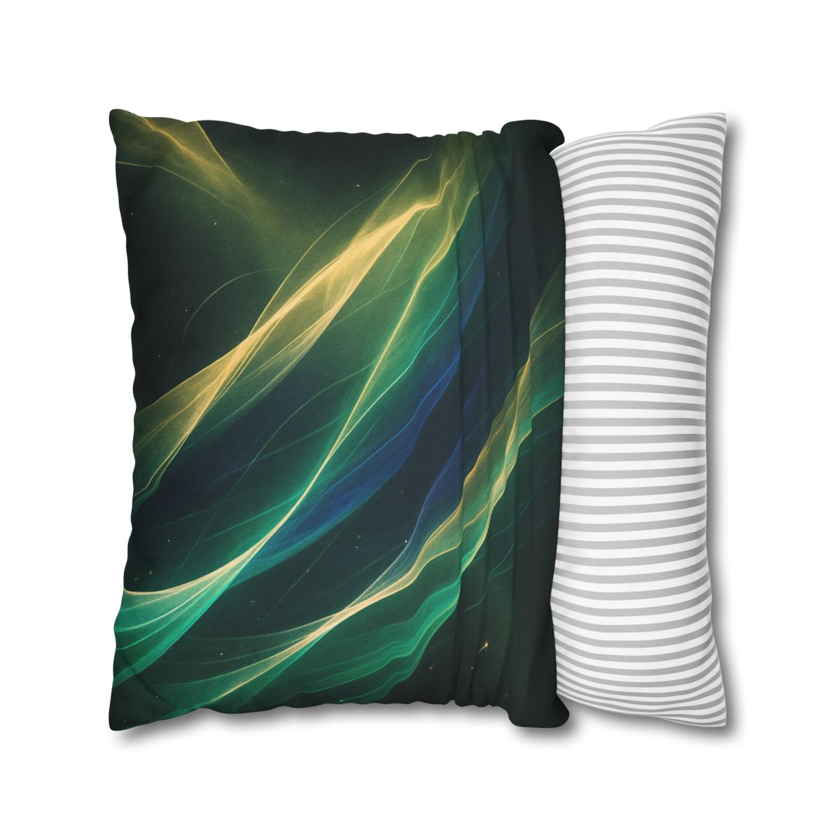 Veil Of Quantum Aurora stylish decorative pillowcases