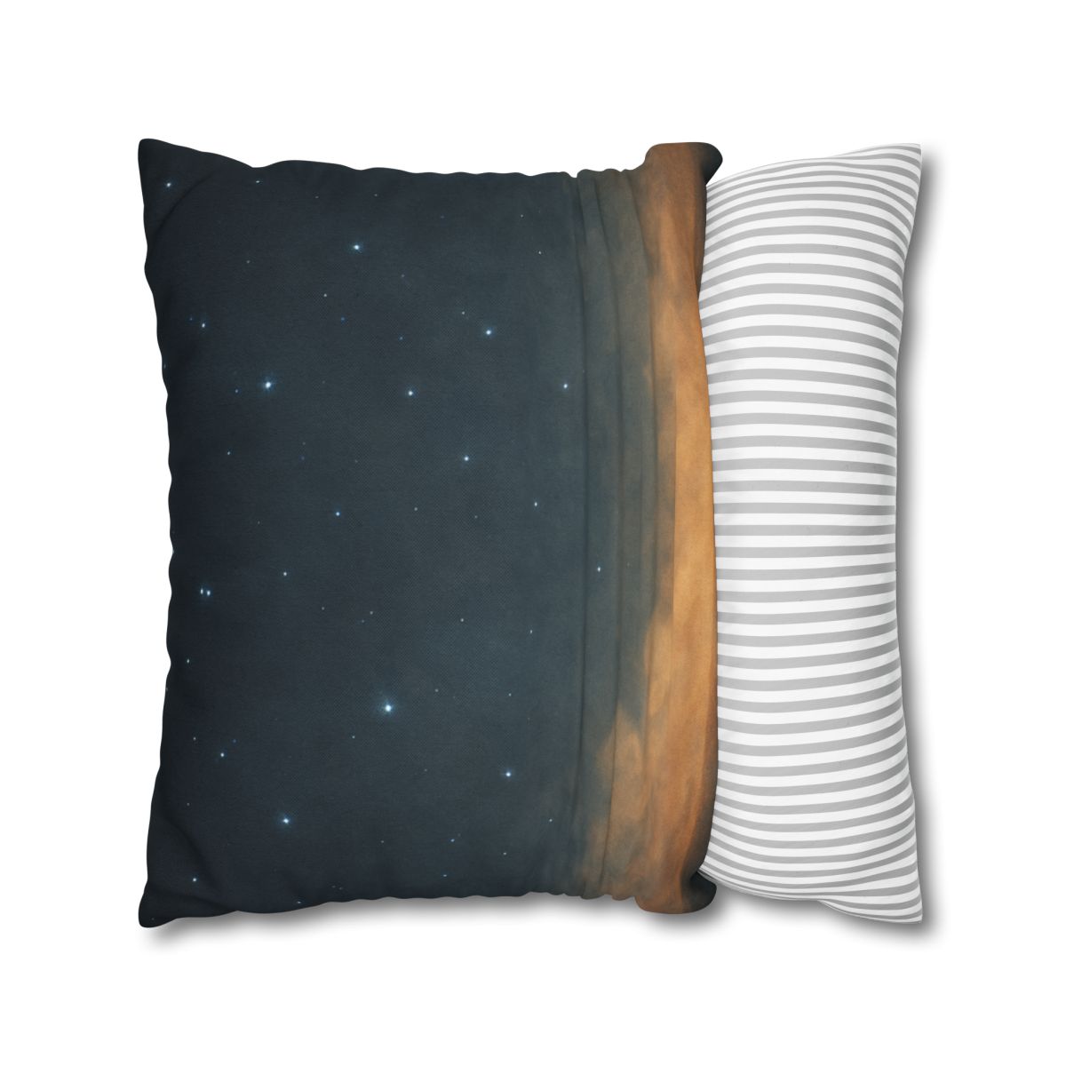 Starlit Dust Horizon soft cotton pillow cases