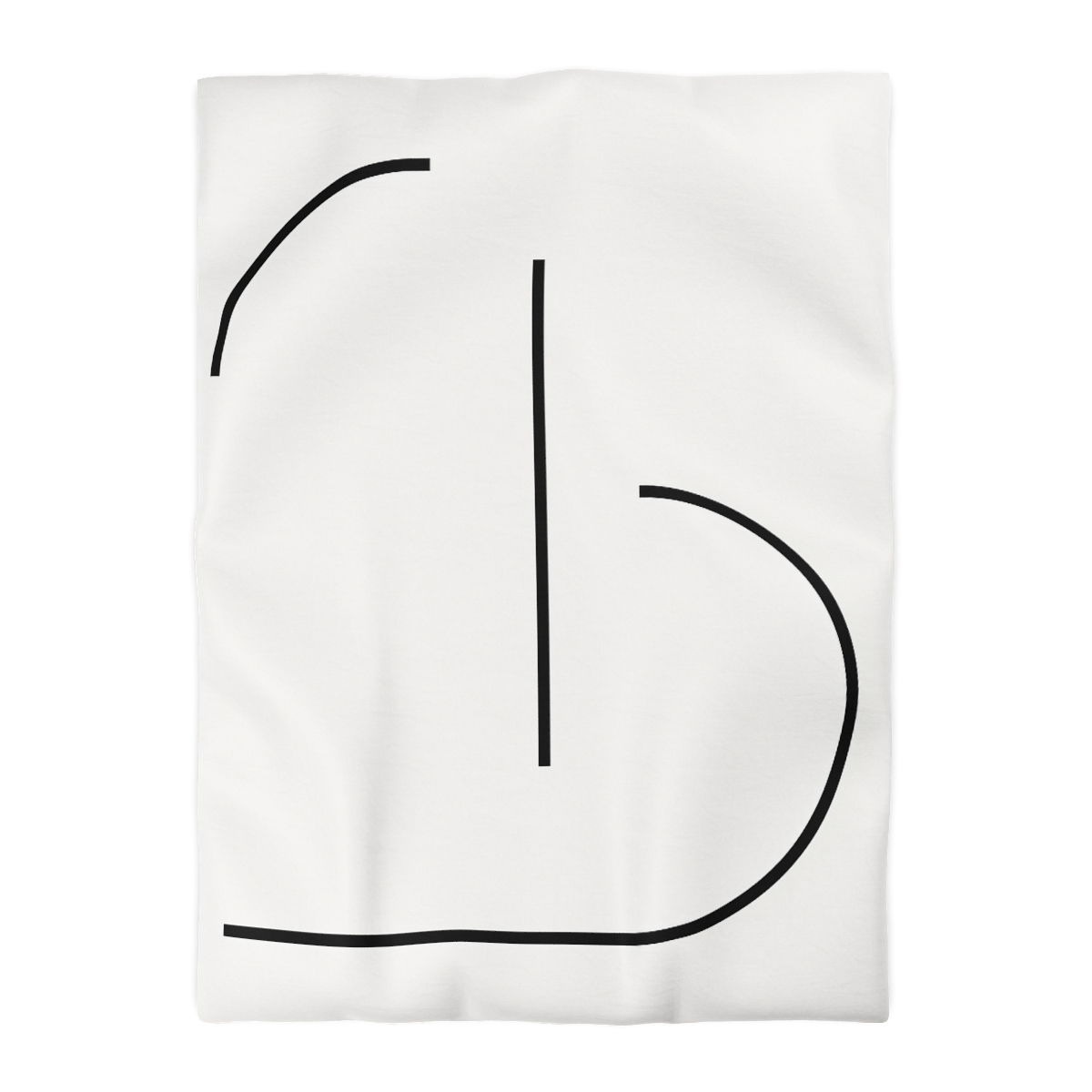 Twin Arc Horizon Offset custom duvets