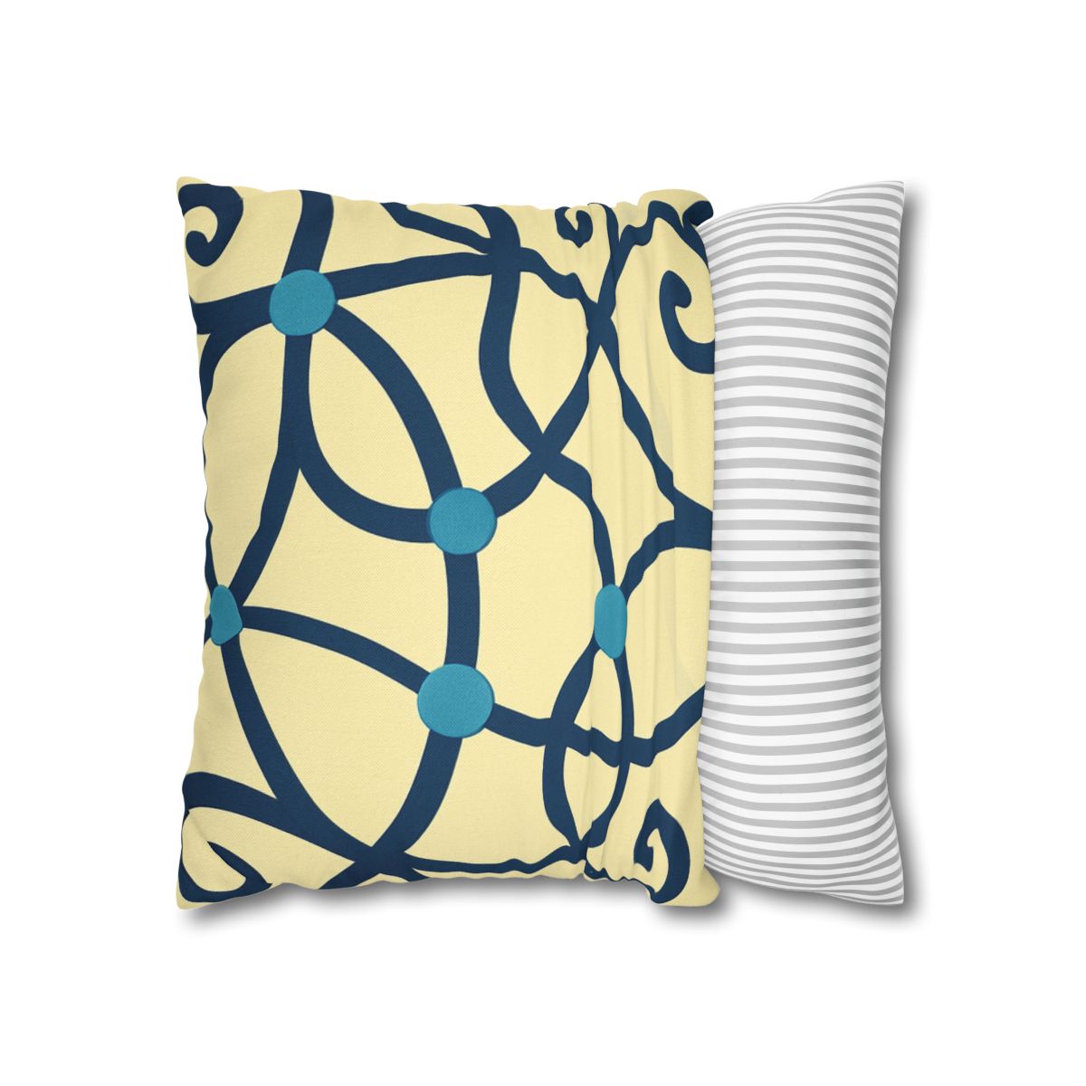 Tendril Ribbon Network trendy patterned pillow cases