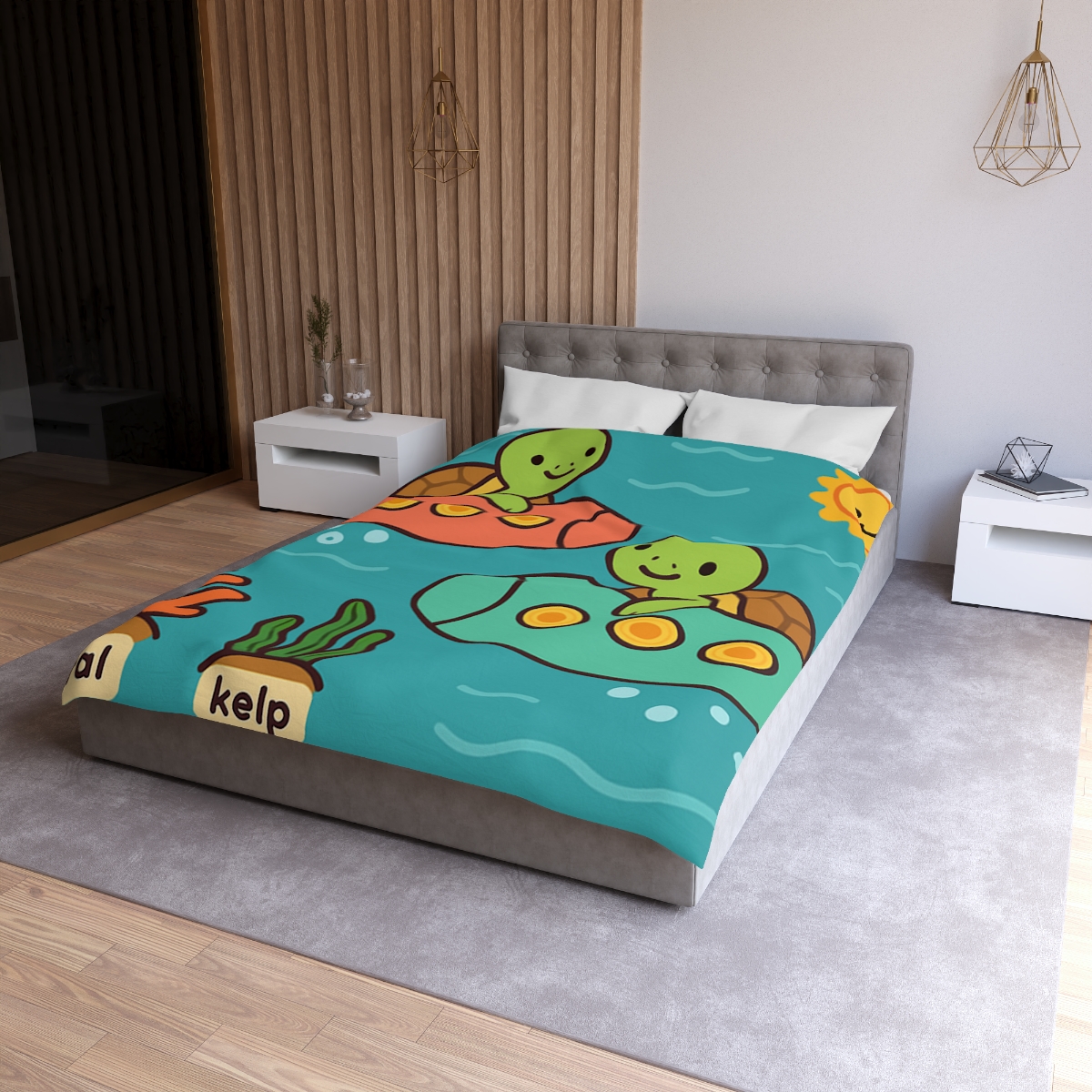 Rainbow Reef Rocket Race duvets for gifts