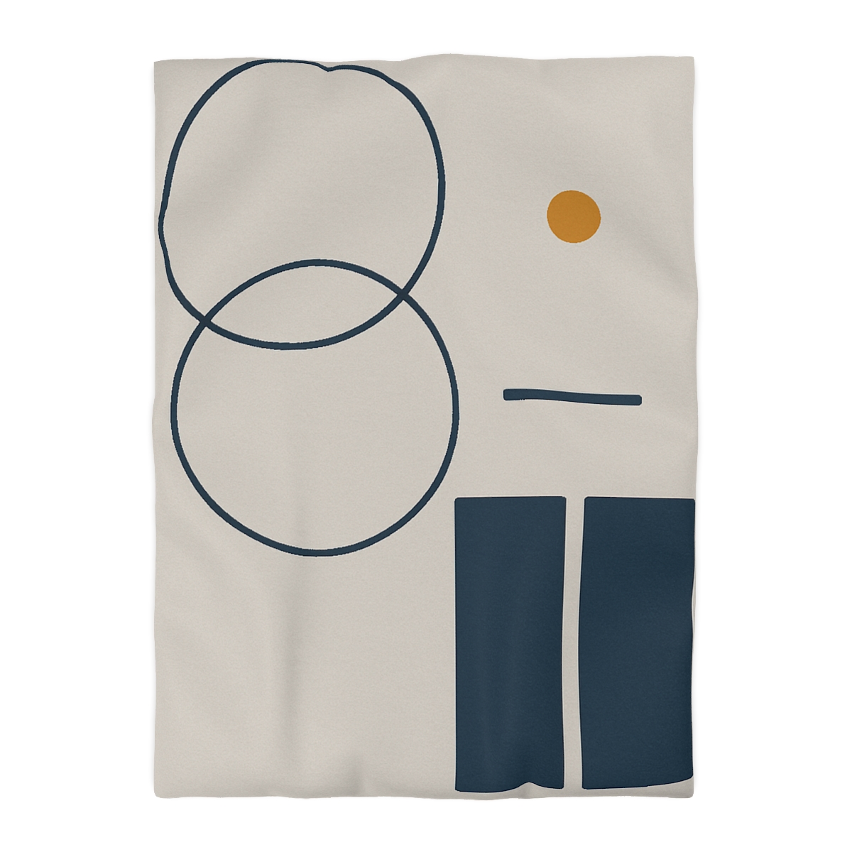 Staggered Rings Over Split Rectangle duvets for gifts