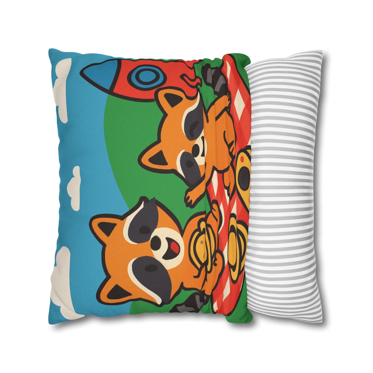 Rocket Racers Picnic custom pillow cases