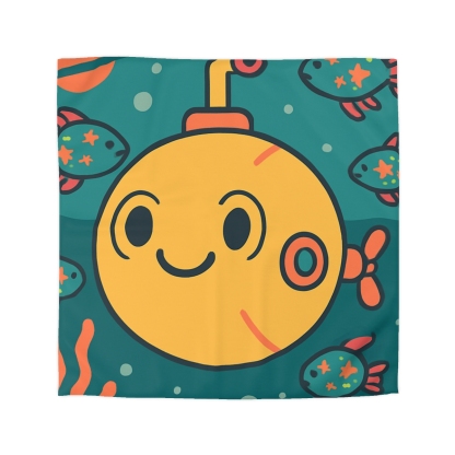 Underwater Planet Explorer Sub duvets for gifts