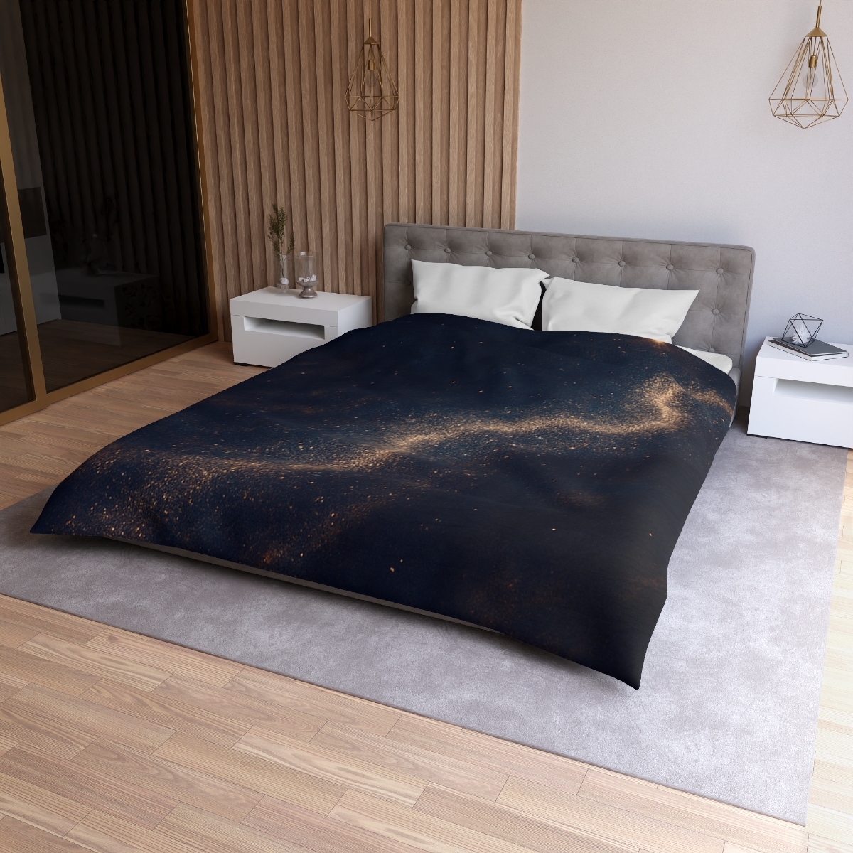 Stellar Dust Cascade duvets for gifts
