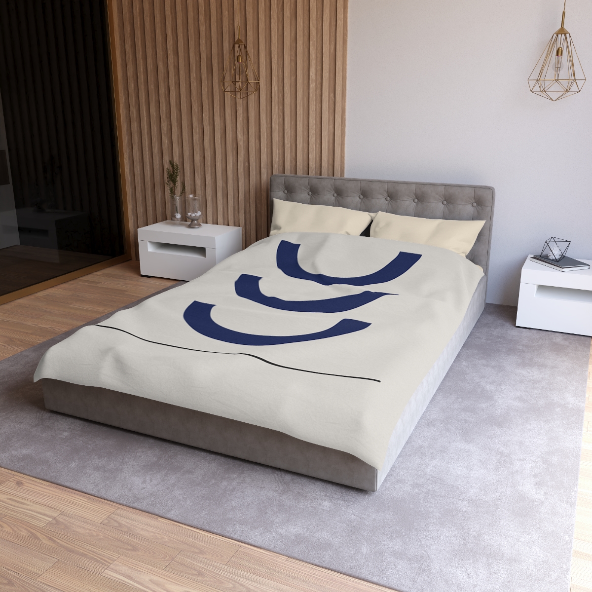 Three Arc Signal Stack duvets for gifts