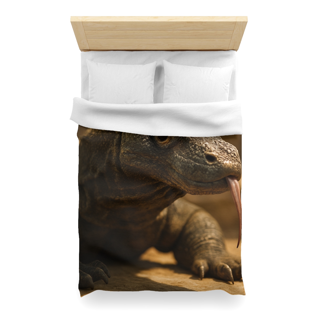 Ancient Sentinel Komodo Dragon custom duvets