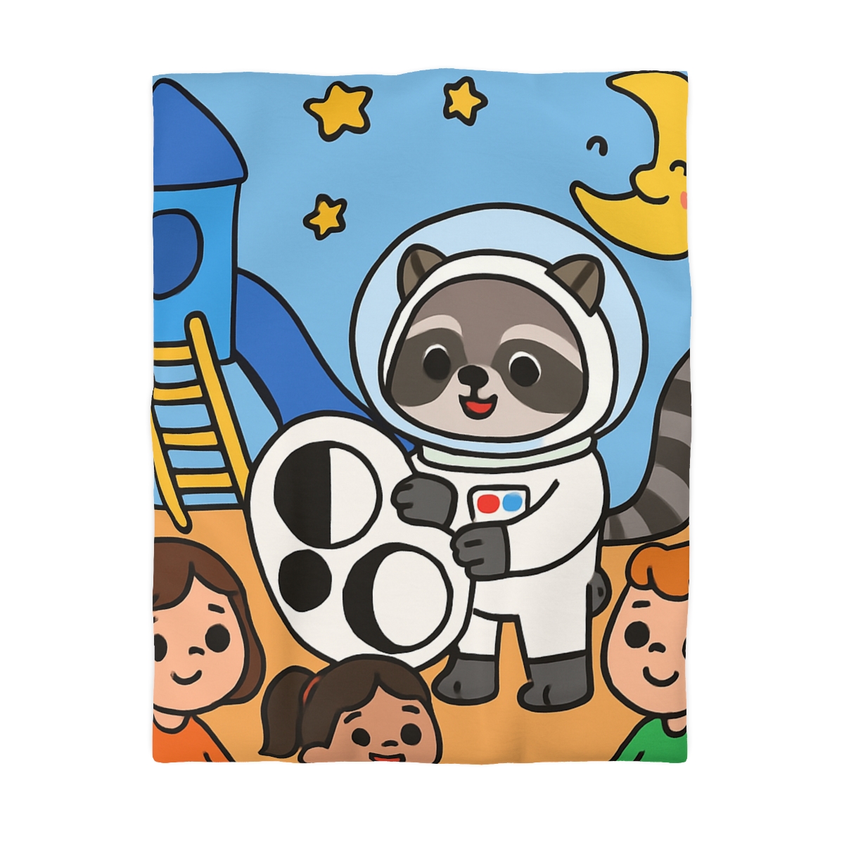 Moon Phase Playground Parade soft comforter duvets