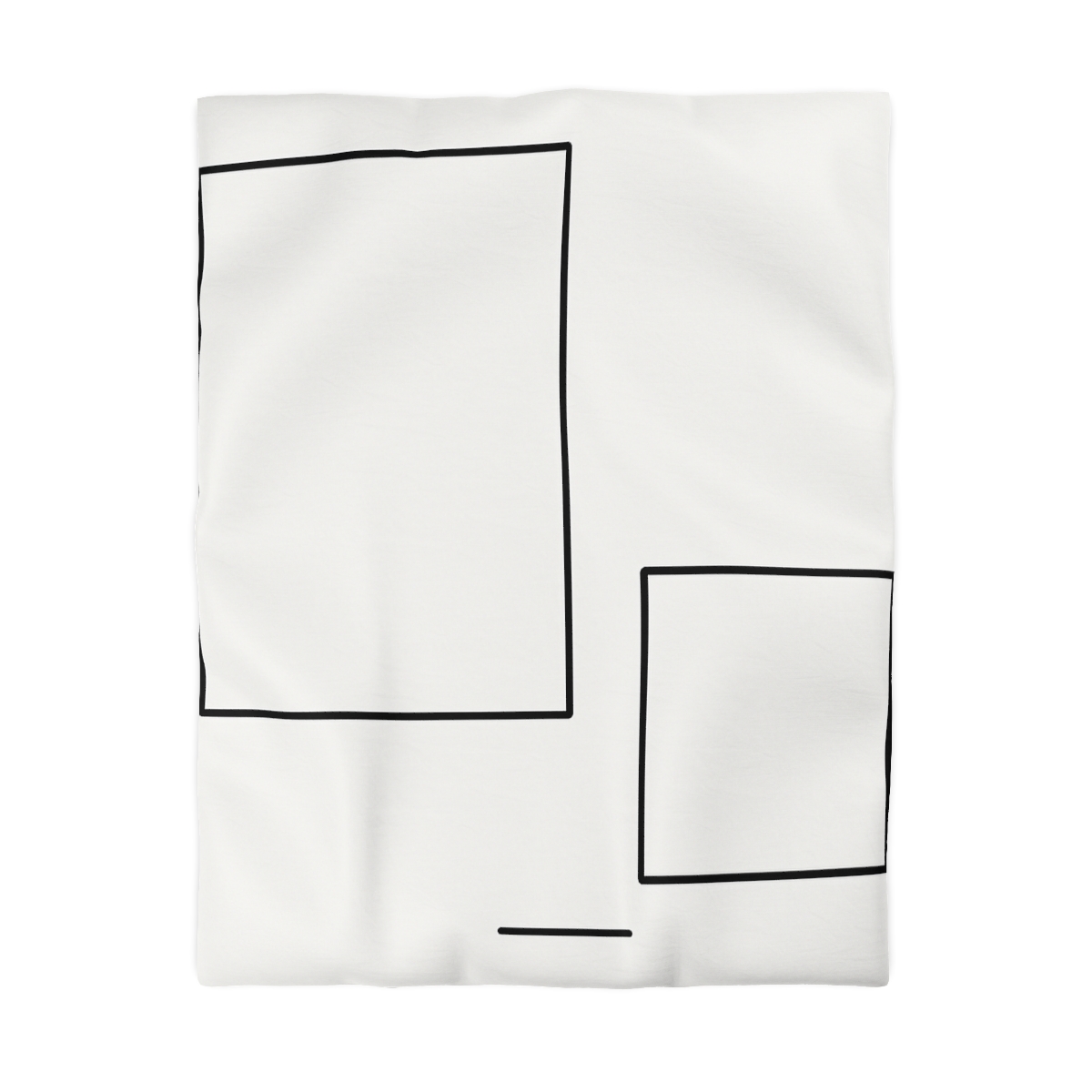 Offset Rectangle Pair With Anchor Line soft comforter duvets