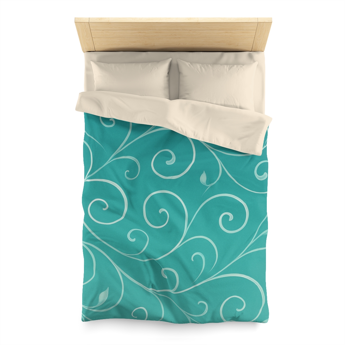 Vine Curl Wave Mesh stylish duvet covers