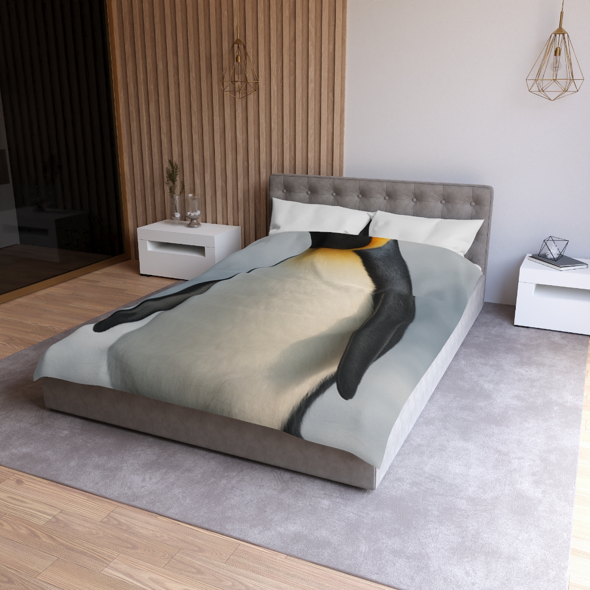 Frost Line Emperor Penguin stylish duvet covers