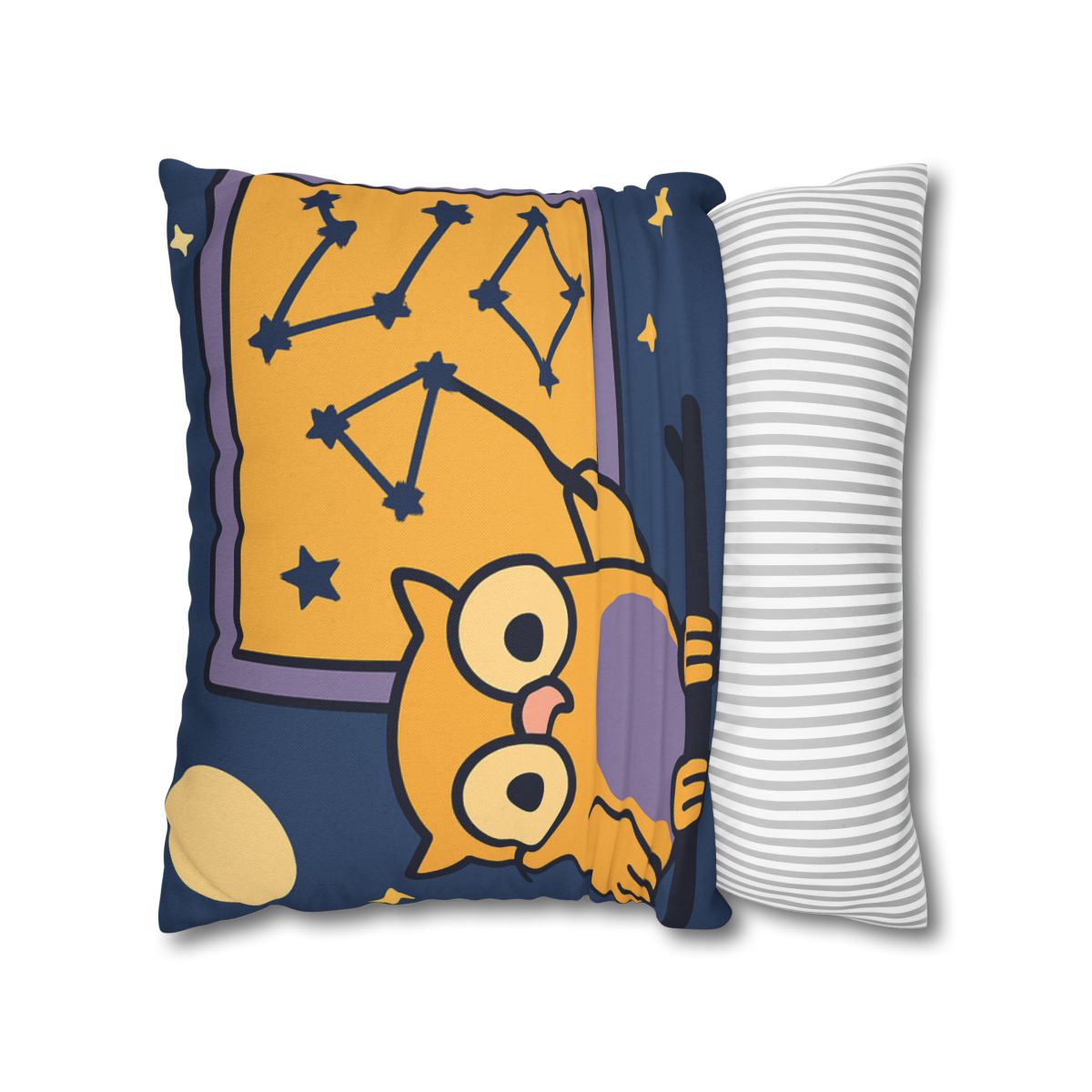 Moonlit Owl Classroom personalized pillow covers