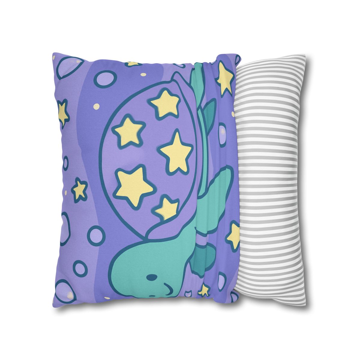 Nebula Ocean Turtle designer print pillow cases