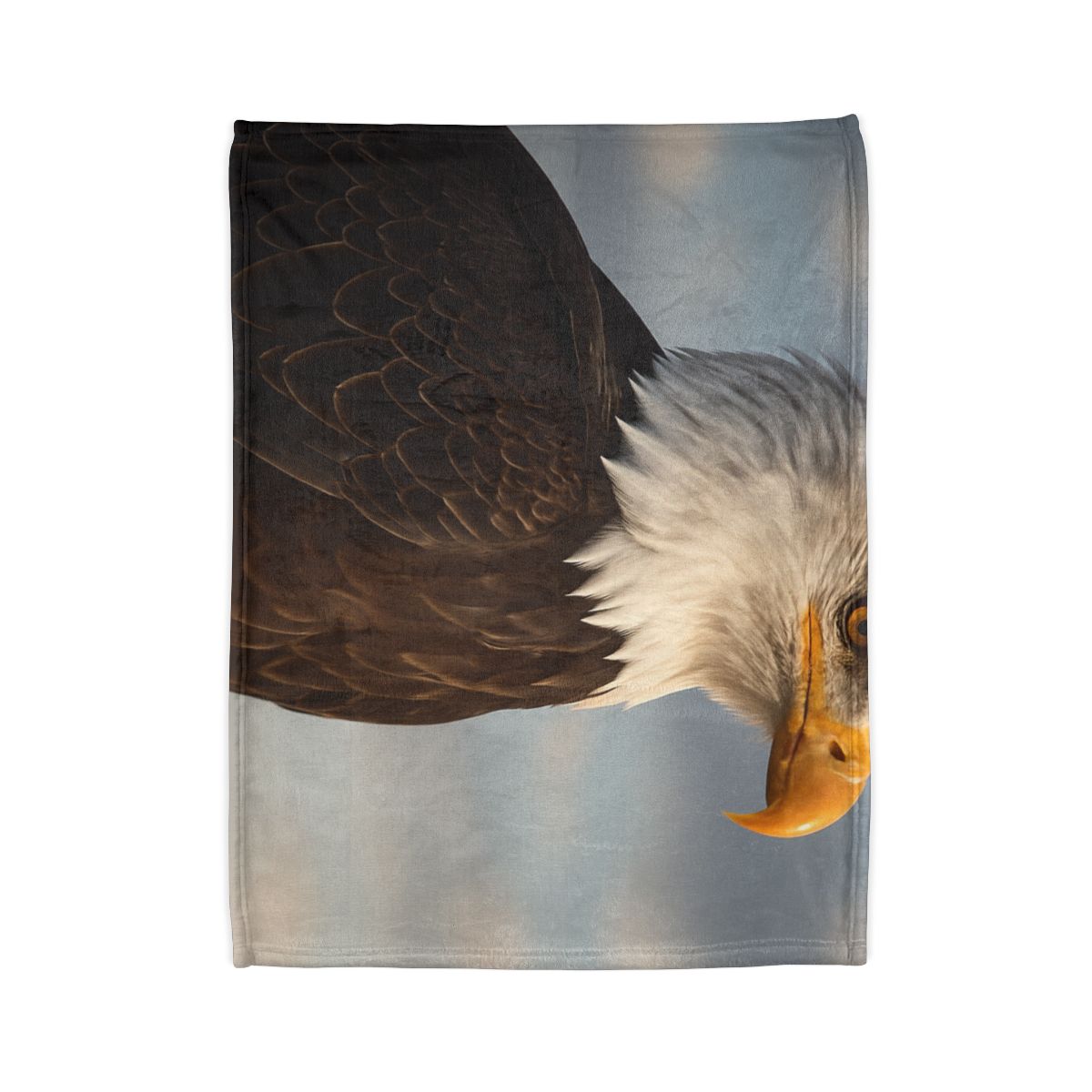 Sky Sovereign Bald Eagle unique gift blankets