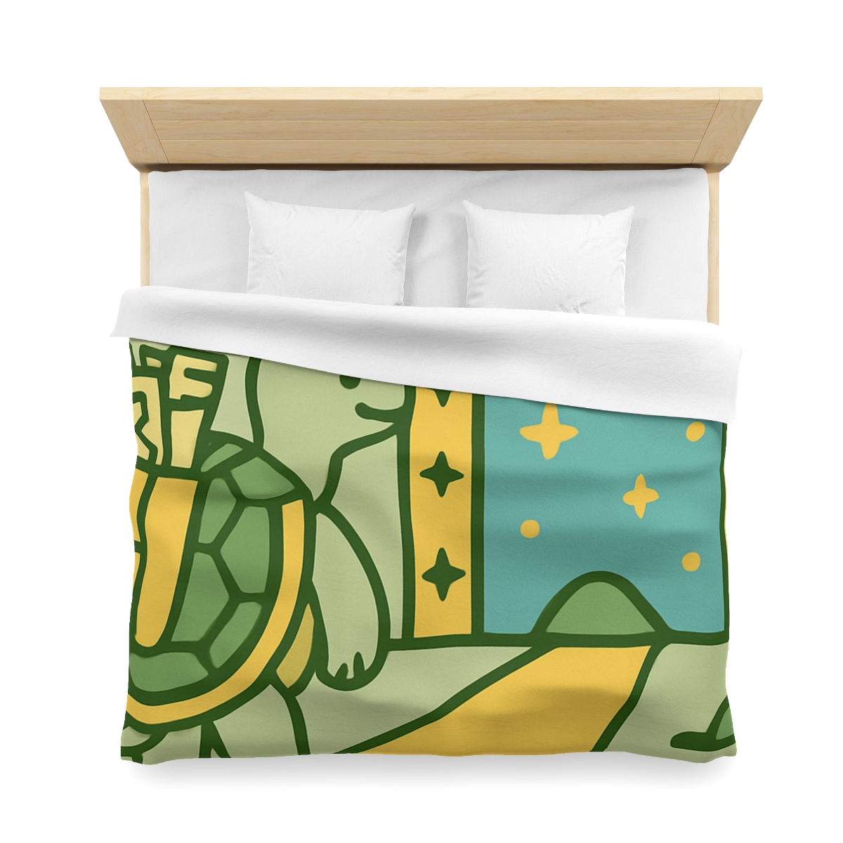 Time-Traveling Tortoise trendy bedroom duvets