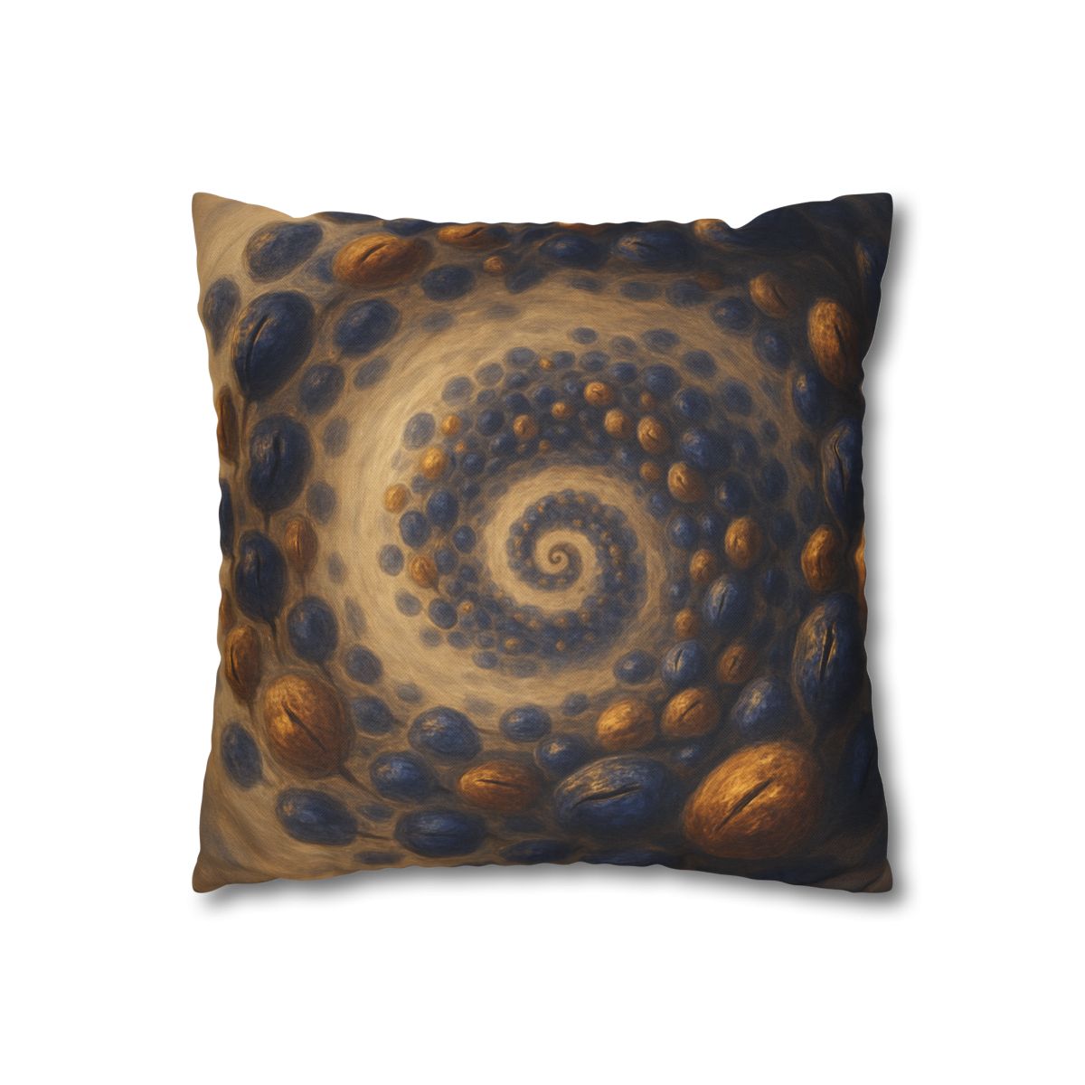 Spiral Seed Cluster designer print pillow cases