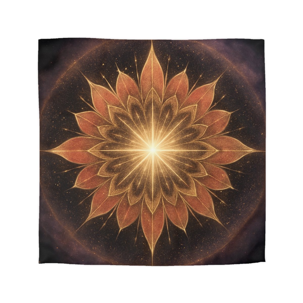 Starburst Petal Crown soft comforter duvets