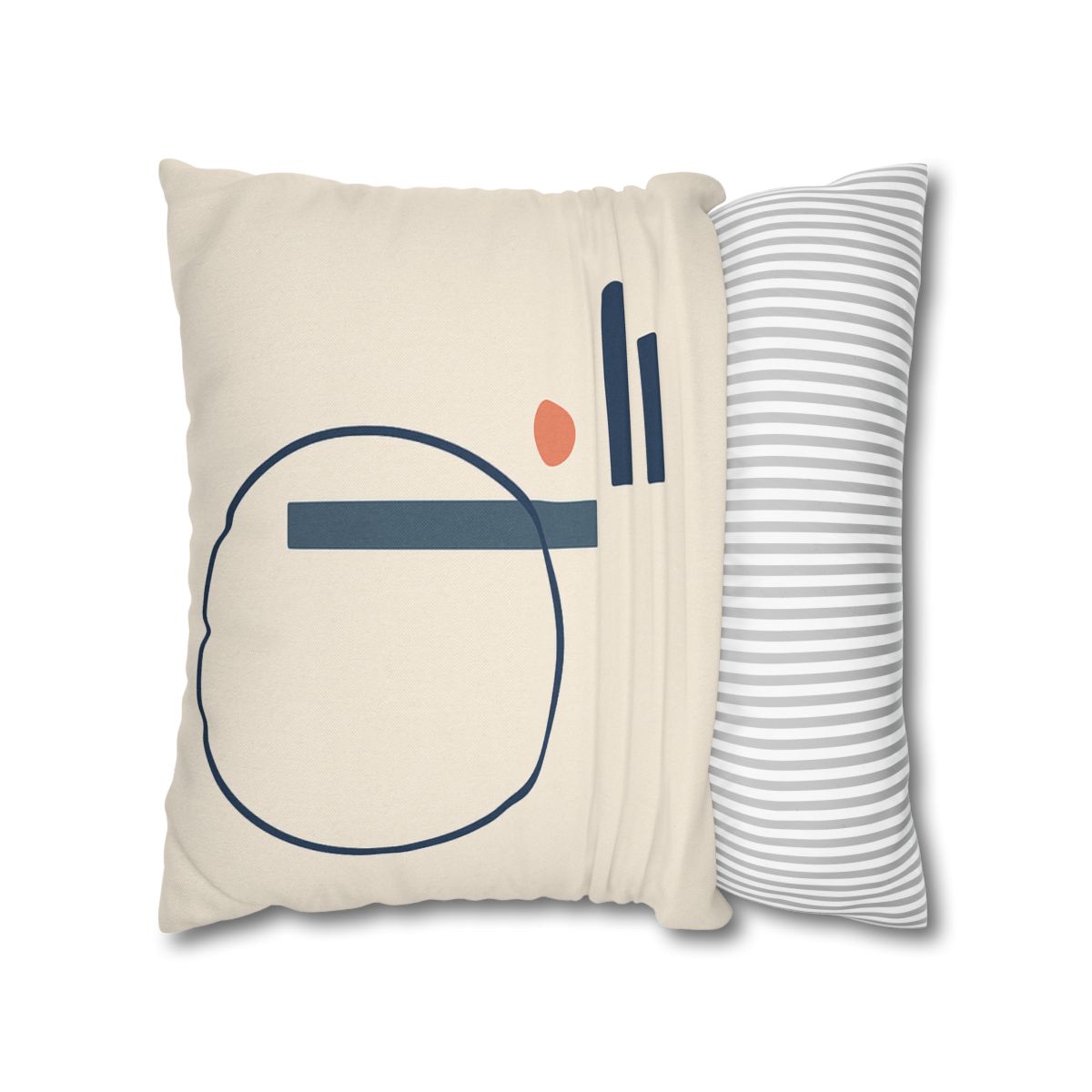 Quiet Orbit With Split Bars soft cotton pillow cases