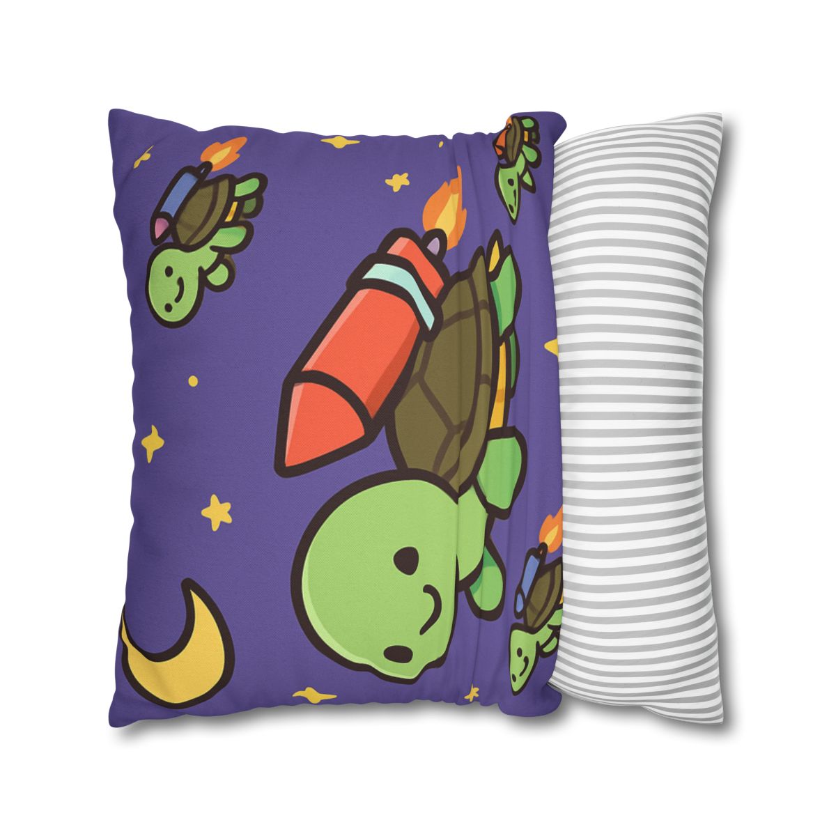 Rocket Powered Turtle Parade custom pillow cases